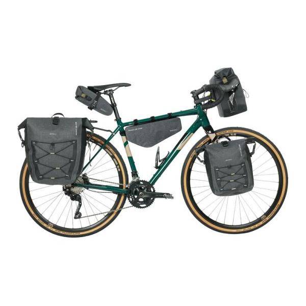 Basil Enkele Fietstas Navigator Storm L 25-31 Liter 46 X 36 X 18 Cm - Zwart - Le coq wielerartikelen