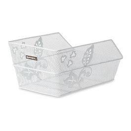 Basil Fietsmand Cento Flower 45 X 31 X 21 Cm - Wit - Le coq wielerartikelen