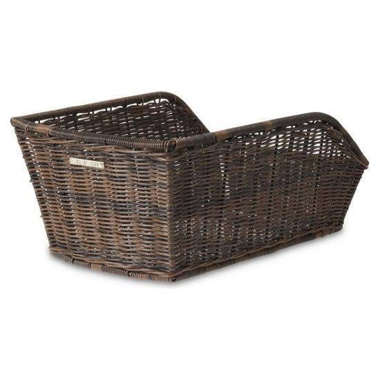 Basil Fietsmand Cento Rattan Look Met Dragerbevestiging 47 X 34 X 22 Cm -  Bruin - Le coq wielerartikelen