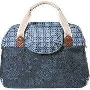 Basil Boheme Carry All enkel fietstas met hook-on systeem, 18 liter, zwart met verstelbare riem en reflecterende details.