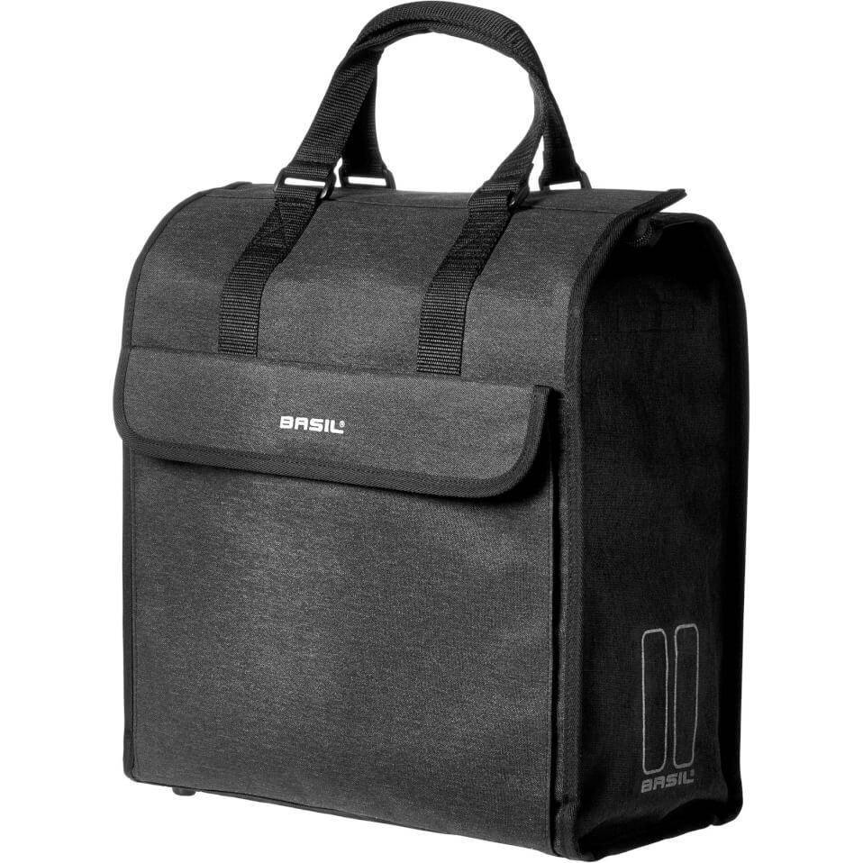 Basil Fietstas Mira 17 Liter 36 X 16 X 37 Liter - Zwart - Le coq wielerartikelen