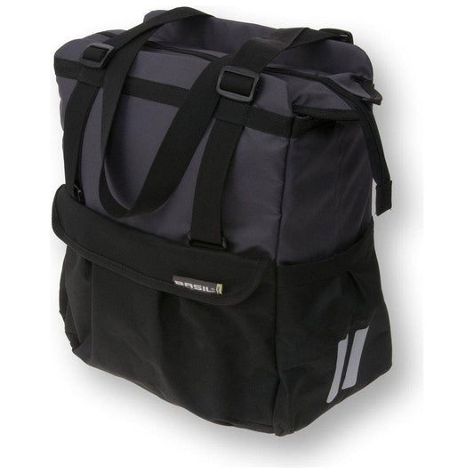 Basil Fietstas Shopper Xl 32 X 16 X 37 Cm - Zwart - Le coq wielerartikelen