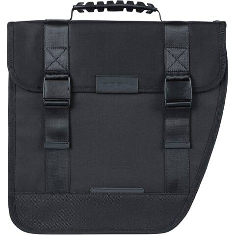 Basil Fietstas Tour Single Right 14 Liter 34 X 14 X 34 Cm - Zwart - Le coq wielerartikelen