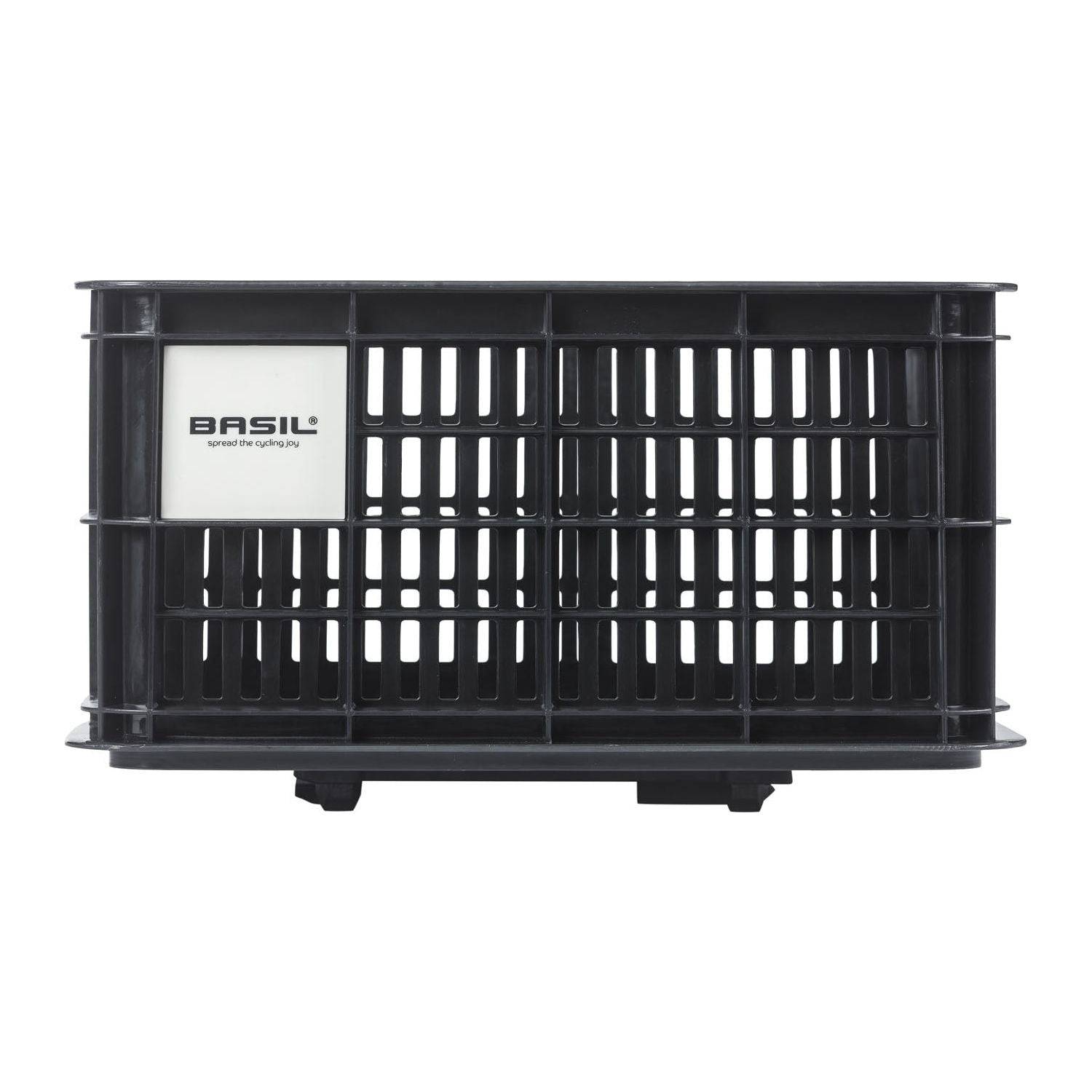 Basil Gerecyclede Fietskrat Crate Mik S 17.5 Liter 29 X 39 X 20 Cm - Black - Le coq wielerartikelen
