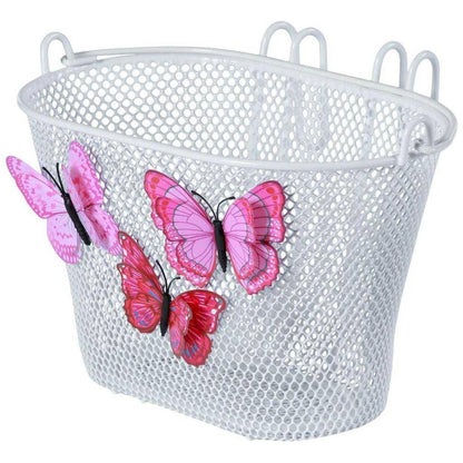 Basil Kinderfietsmand Jasmin Butterfly 28 X 20 X 19 Cm - Le coq wielerartikelen