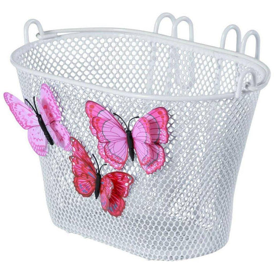 Basil Kinderfietsmand Jasmin Butterfly 28 X 20 X 19 Cm - Le coq wielerartikelen