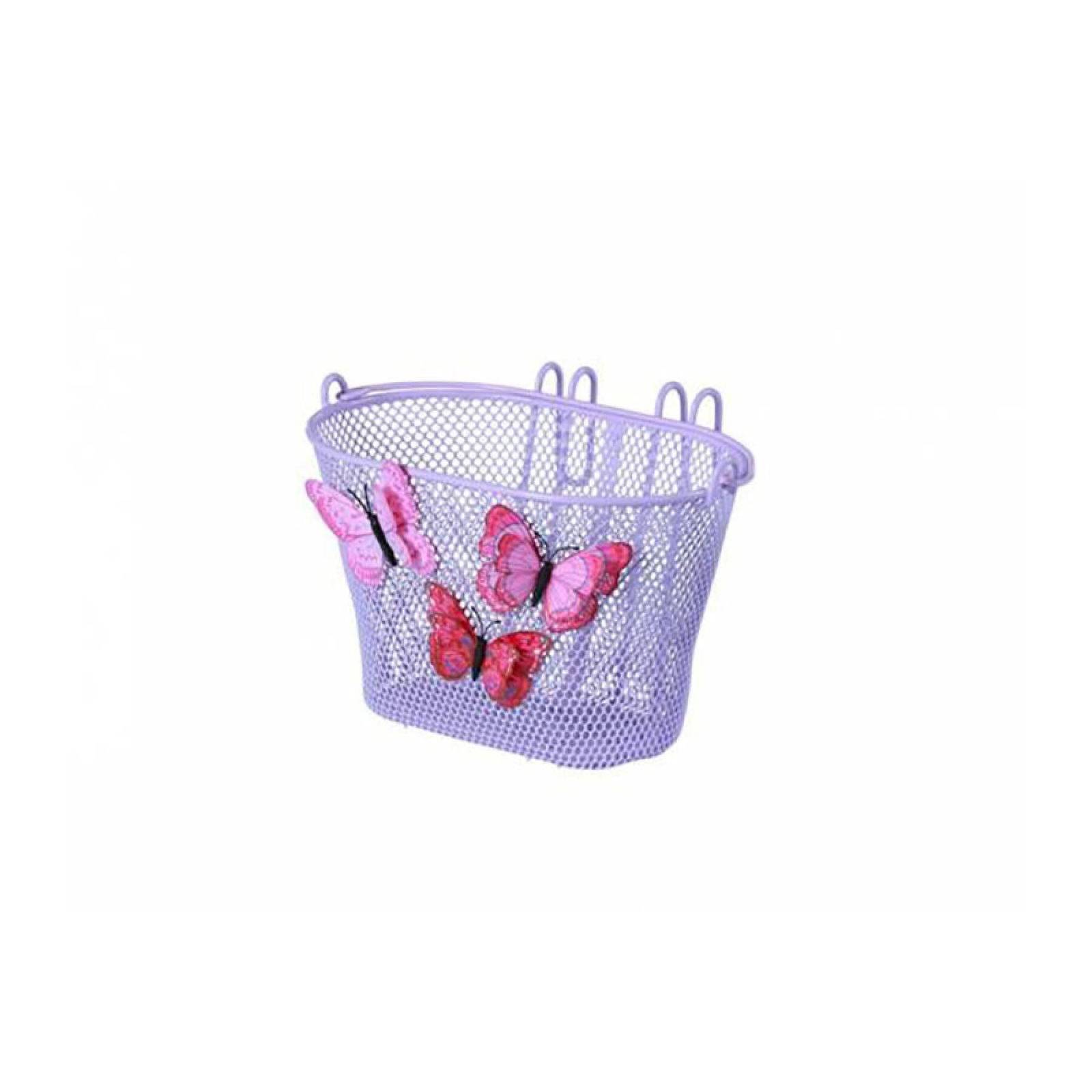 Basil Kinderfietsmand Jasmin Butterfly 28 X 20 X 19 Cm - Le coq wielerartikelen