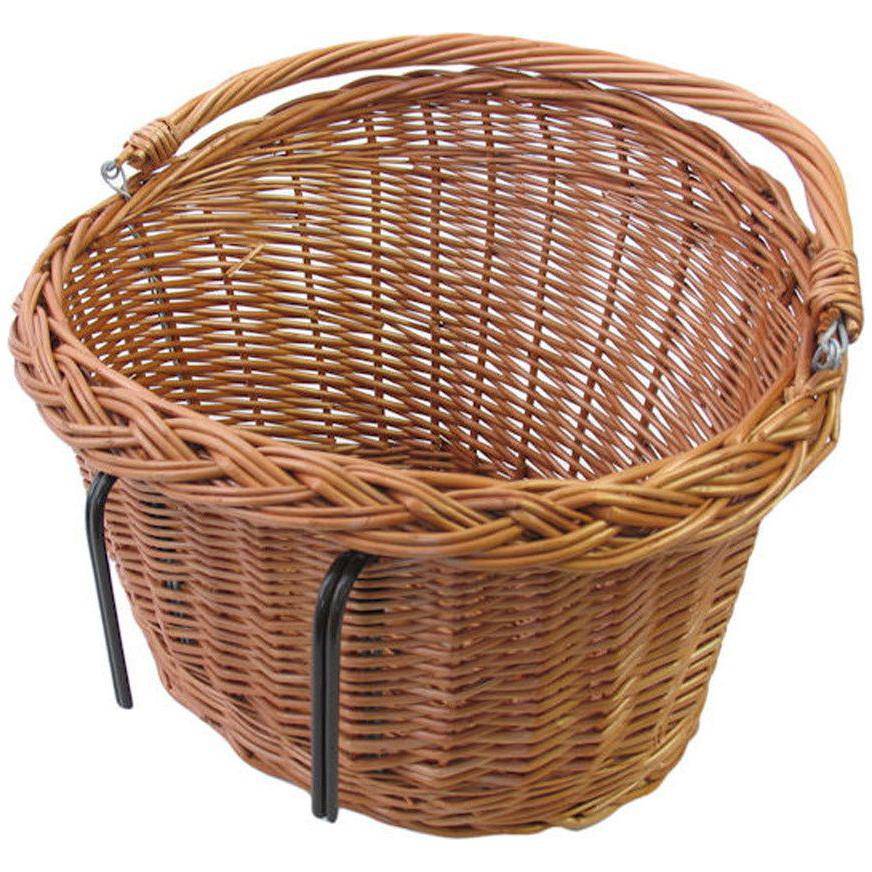 Basil Rieten Fietsmand Detroit Ovaal - 39X27X22 Cm - Le coq wielerartikelen