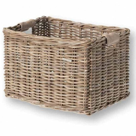 Basil Rotan Fietsmand Dorset Large 37 X 48 X 27 Cm - Natuur Grijs - Le coq wielerartikelen