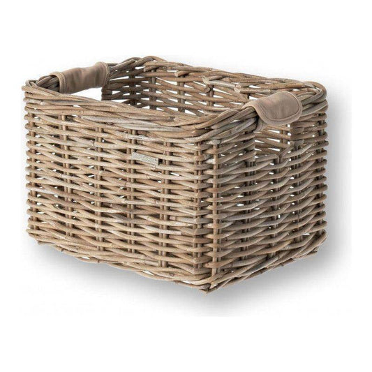 Basil Rotan Fietsmand Dorset Medium 27 X 39 X 21 Cm - Natuur Grijs - Le coq wielerartikelen