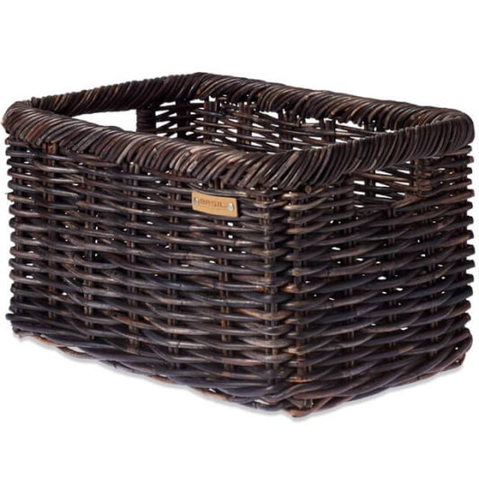 Basil Rotan Fietsmand Noir L 31 Liter 51 X 37 X 27 Cm - Zwart - Le coq wielerartikelen