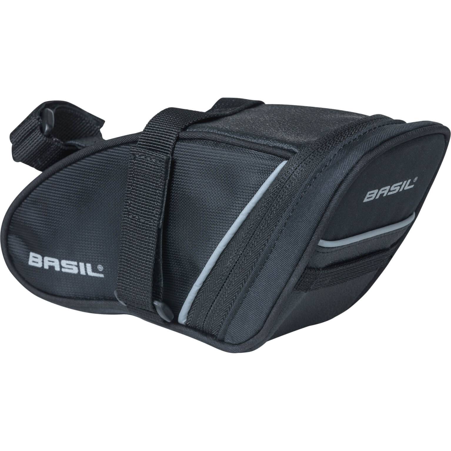 Basil Zadeltas Sport Design Wedge 1 Liter 23 X 6 X 18 Cm - Zwart - Le coq wielerartikelen