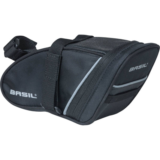 Basil Zadeltas Sport Design Wedge 1 Liter 23 X 6 X 18 Cm - Zwart - Le coq wielerartikelen