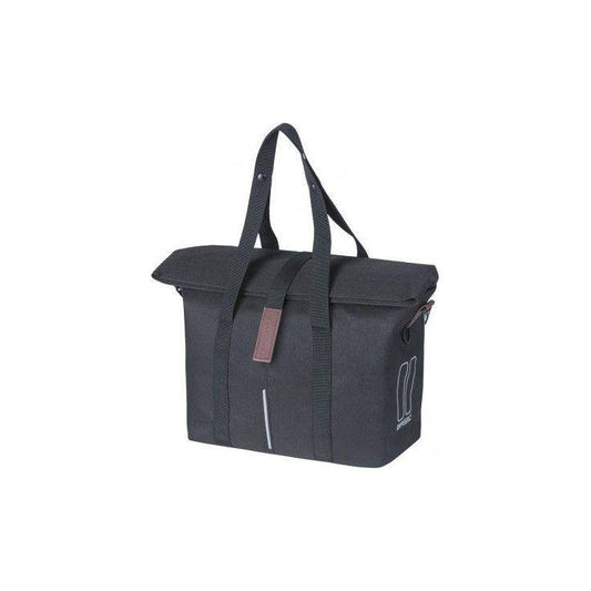 Basilfietstas Stad Met Kf-Haak 8-11 Liter 27 X 39 X 15 Cm - Zwart - Le coq wielerartikelen