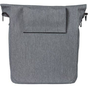 Grijze Basil fietstas Stad Shopper voor stadsfiets, 14-16 liter, 30x18x49 cm, eenvoudige enkele fietstas van stevig materiaal
