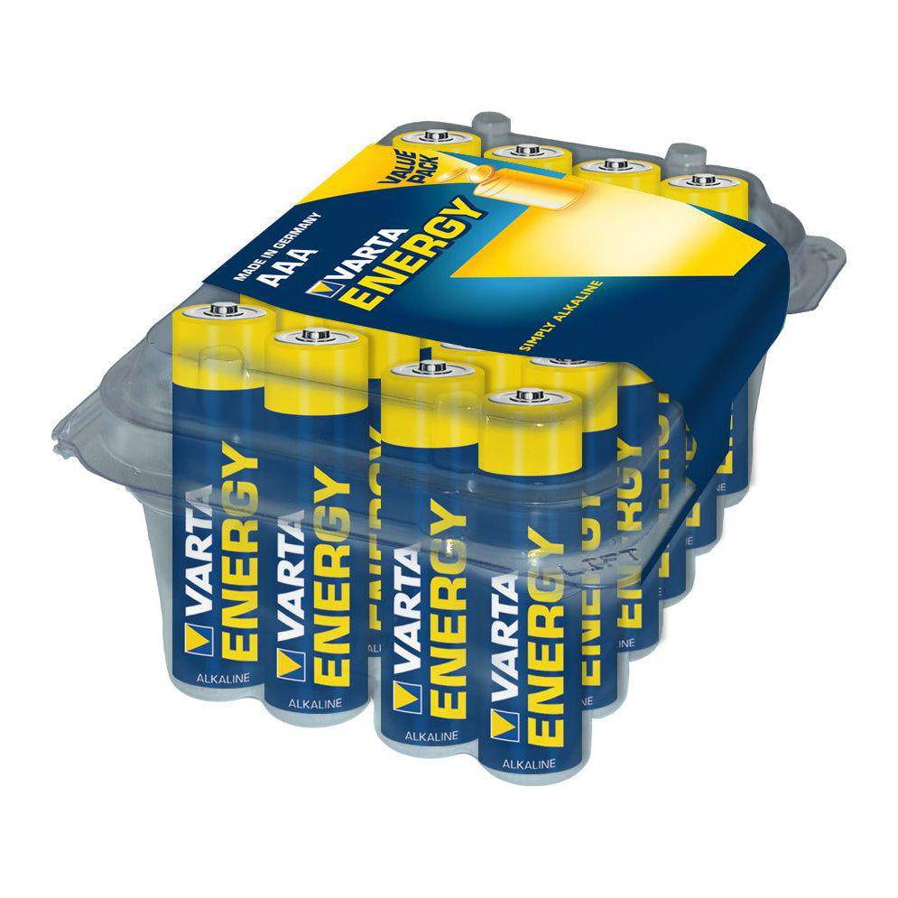 Batterij Varta Energy Alkaline Aaa/Lr03 (Box = 24Stuks) - Le coq wielerartikelen