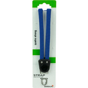 Lichtblauwe Bibia Snelbinder Quatro Strong snelbinder op kaart, stevig en veelzijdig voor snel en betrouwbaar vastmaken.