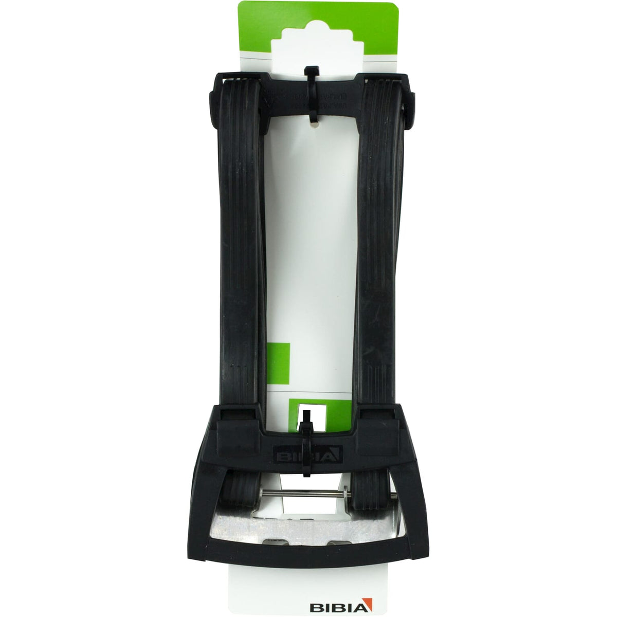 Bibia Stelbinder Ergo snelbinder van het merk Bibia, zwart en ergonomisch ontworpen voor stevige bevestiging.