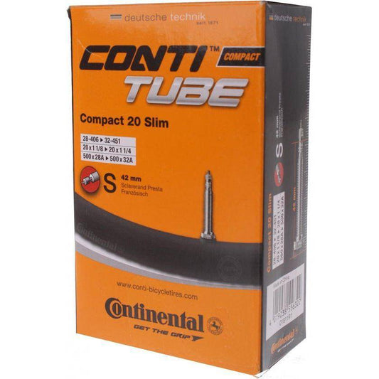 Binnenband 20" Continental Compact 20X11/8-11/4 Sv 42Mm - Le coq wielerartikelen