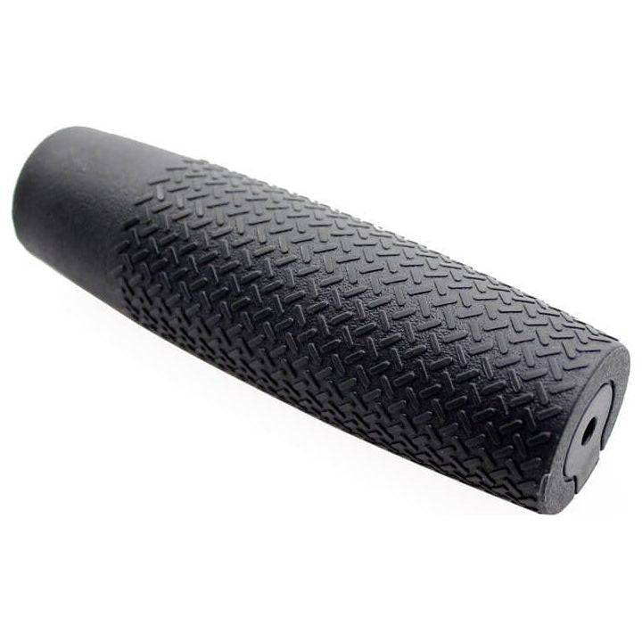 Cortina stuurhandvat Dakar Links 120mm in grijs, geschikt voor fietsen, met een stevig ontwerp en comfortabele grip.