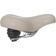 Cortina Gipsy stadsfiets- en e-bike zadel met comfortabele, ergonomische vormgeving en duurzame bekleding.