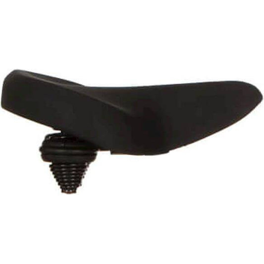 Cortina Zadel 6605 Zwart W Ribs - Le Coq Wielerartikelen