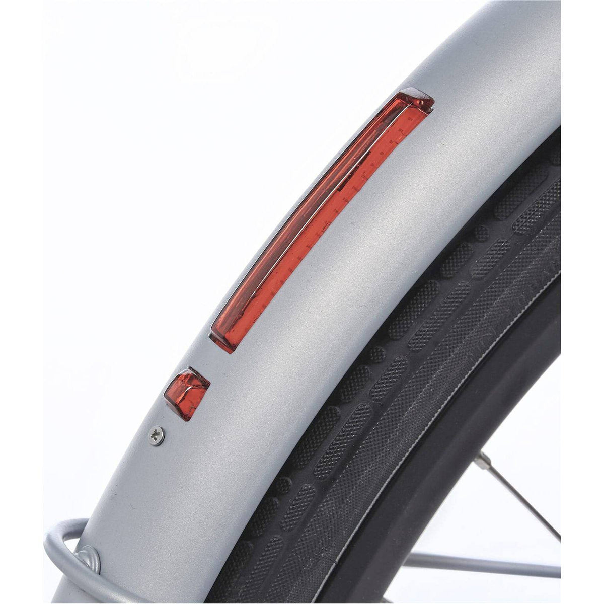 Cortina achterlicht Pling Xds 6V, helder rood achterlicht met bevestigingsbeugels voor fiets of voertuig.