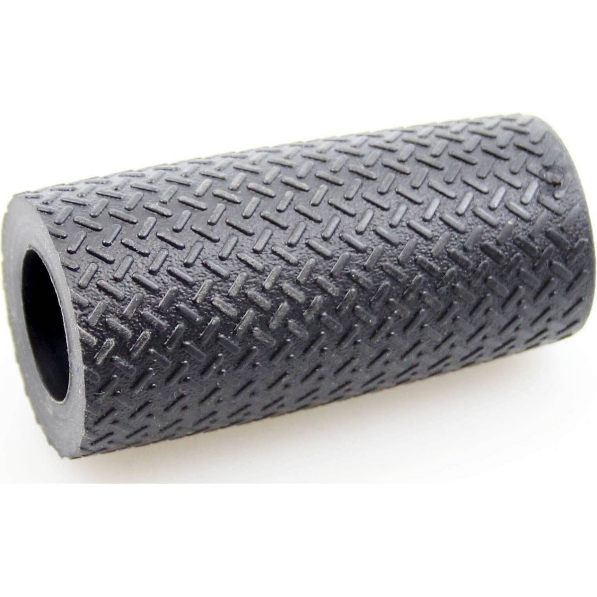 Cortina Dakar handvat voor sturen, rechts, 70 mm, carbonium afwerking, geschikt voor fiets of motor, zichtbaar op afbeelding.