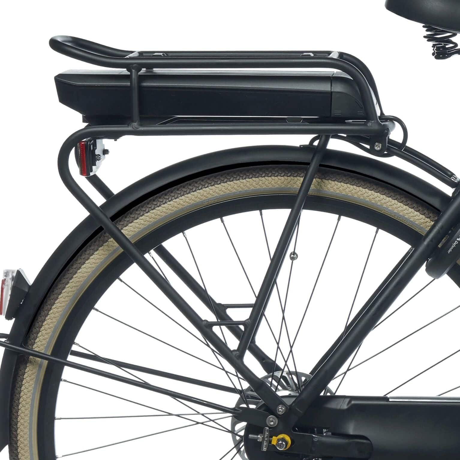 Cortina Achterdrager E-U4 Bosch Jet Black Matt - Le Coq Wielerartikelen