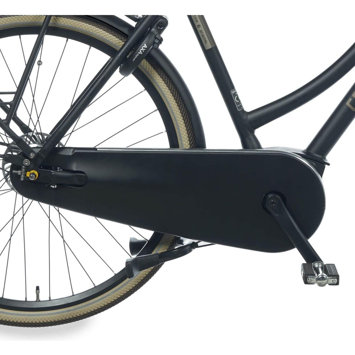Cortina Kettingkast Nostalgia Mm Bosch Jet Black Matt - Le Coq Wielerartikelen