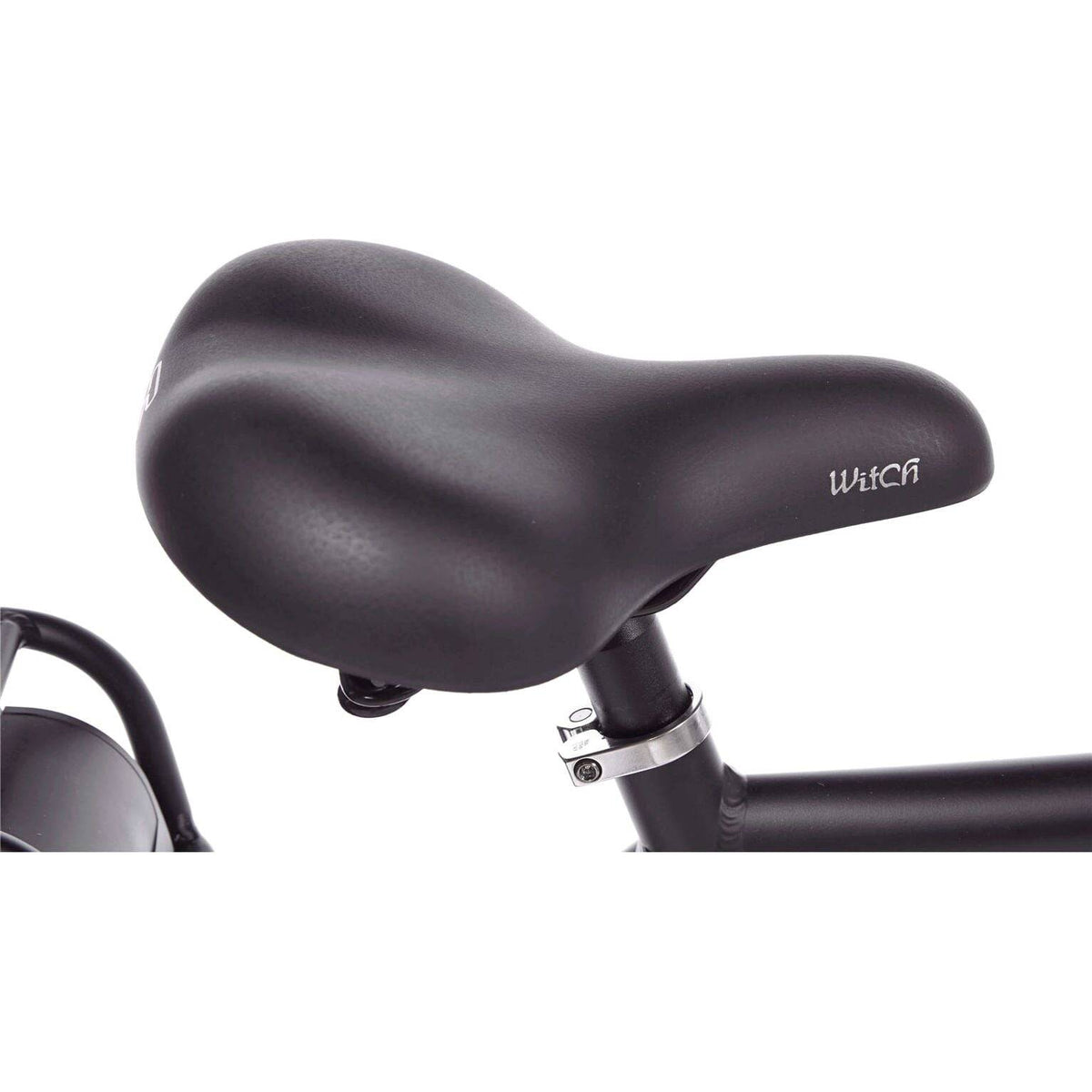 Cortina Witch Nitro 5523 stadsfiets en e-bike zadel met comfortabele zit en duurzame constructie, zwart van kleur