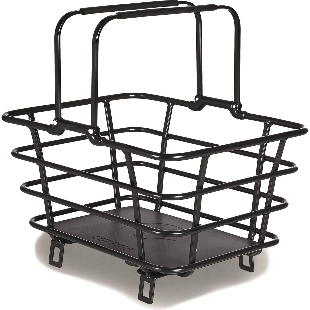Zwarte Cortina Mand Delhi accessoire met afmetingen 29x40x20 cm, geschikt voor opbergen en organisatie.