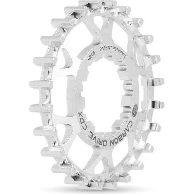 Gates CDX achtertandwiel 22 tanden met 9-spline voor Shimano, zichtbaar op de afbeelding.