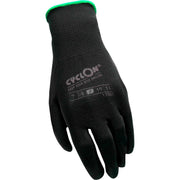 CyclOn werkmontagehandschoen van beschermingsmiddelen, stevige handschoen voor arbeidsveiligheid, zichtbaar op de afbeelding.