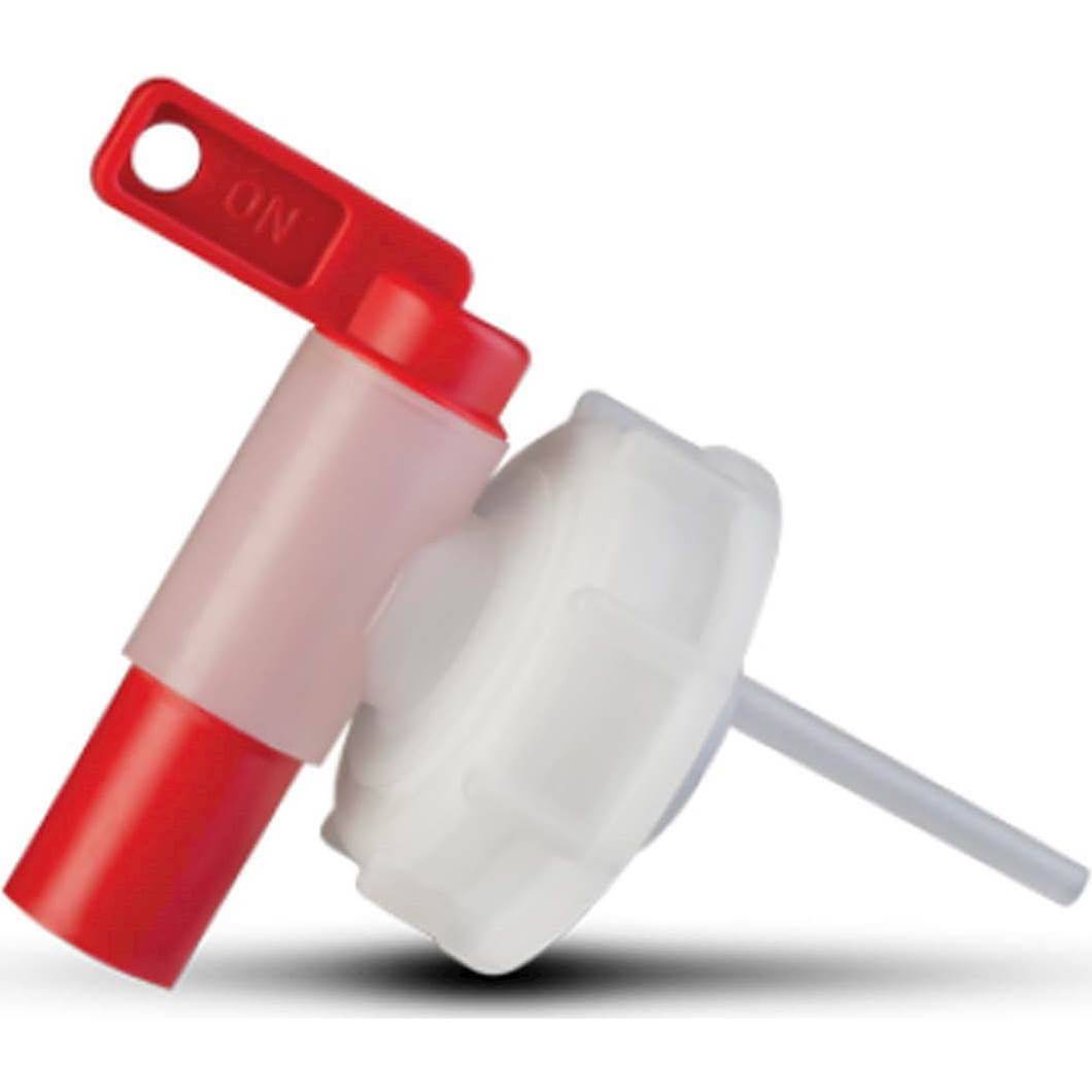 CyclOn CyclOn Tapkraan 5 liter, geschikt voor Bionet en bike cleaner, zichtbaar met meetkraan en schoonmaakproducten.