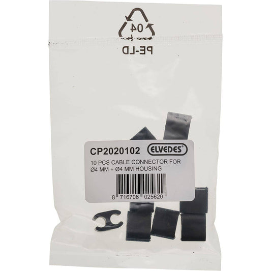 Elvedes Kabelclip Duo 4,1 - 4,1Mm Zak (10) - Le Coq Wielerartikelen