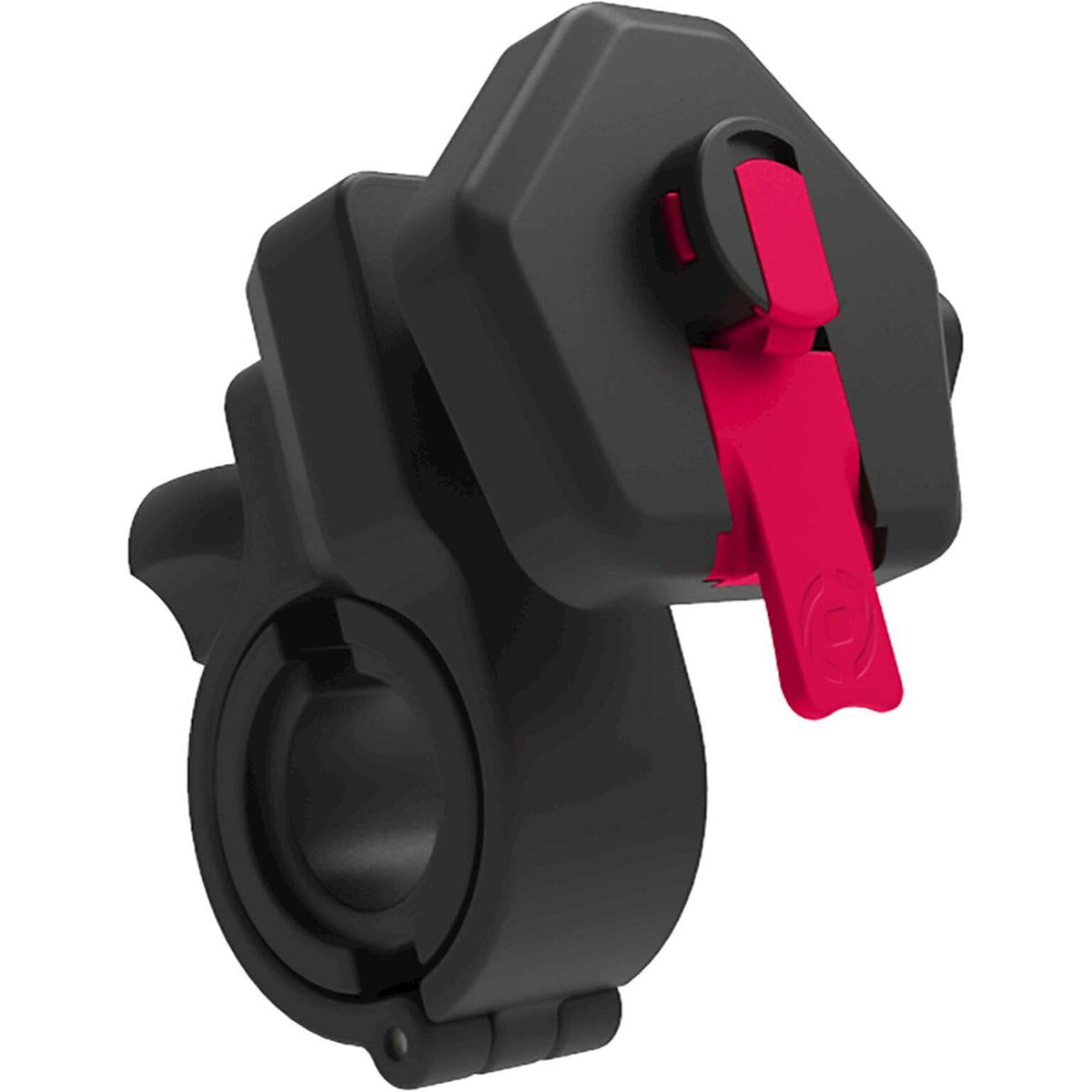 Celly Snap fiets telefoonhouder met universele bevestigingsplaat, geschikt voor fietsen en smartphones, zwart, stevig en makkelijk te bevestigen