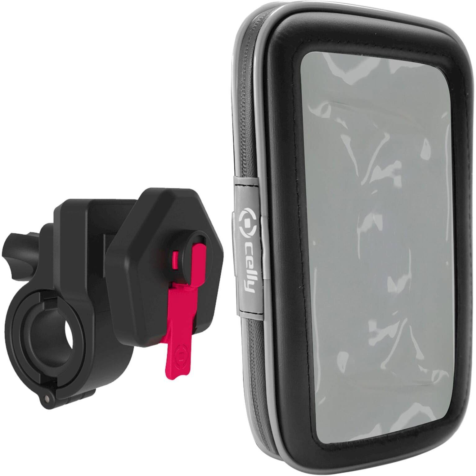 Celly Snap Telefoonhouder Uni Incl. Telefoonhoes Xxxl - Le Coq Wielerartikelen