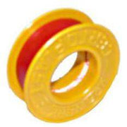 Certoplast isolatietape, rol tape voor elektrische en isolatiedoeleinden, bevestigd op een rol met witte en blauwe lijnen.