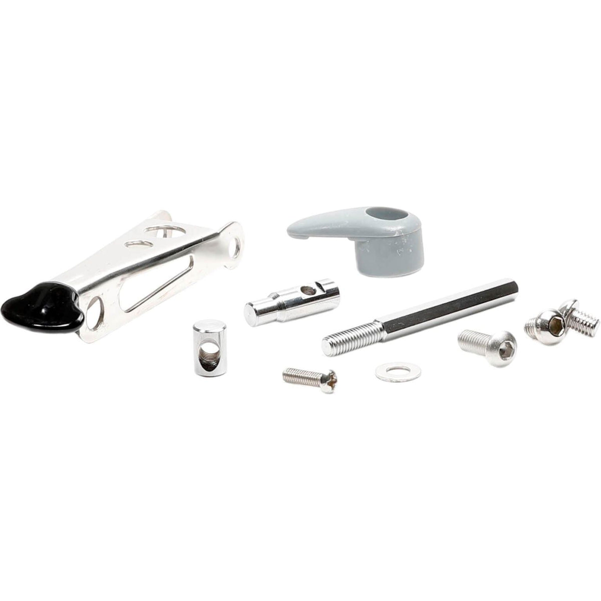 Dahon frameonderdelen set voor D6 SUV, inclusief framegrendel en montagematerialen, geschikt voor fietsreparatie.