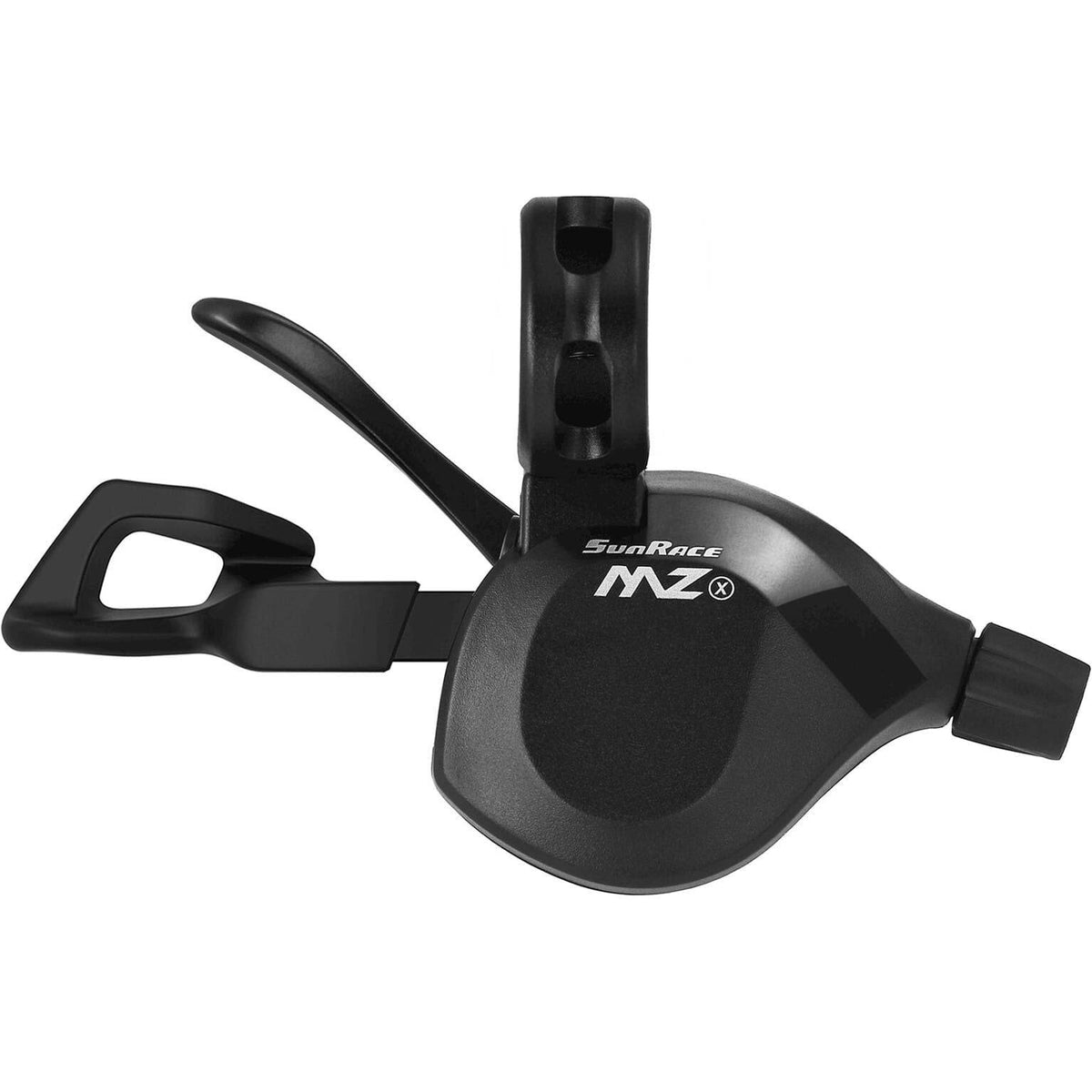 Sunrace 12-speed shifters DLMZ33XN R voor SRAM, zwart, met ergonomisch ontwerp en bedieningsknoppen voor soepel schakelen.