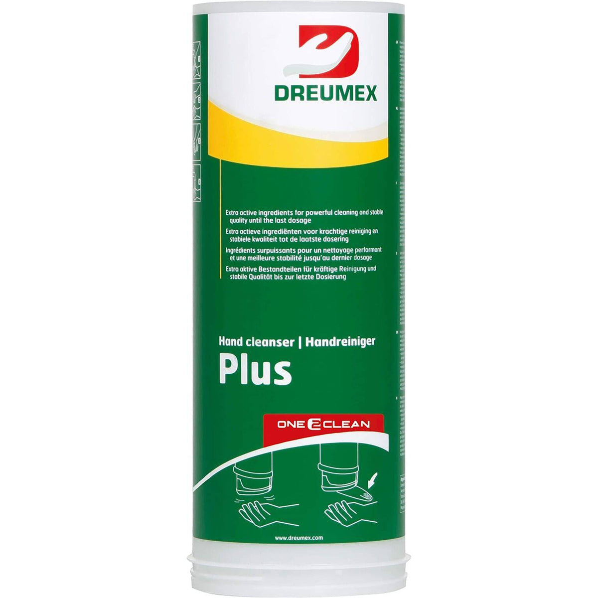 Dreumex Zeep One2Clean 3L vloeistof en pasta verpakking, schoonmaakmiddel voor professionele reiniging