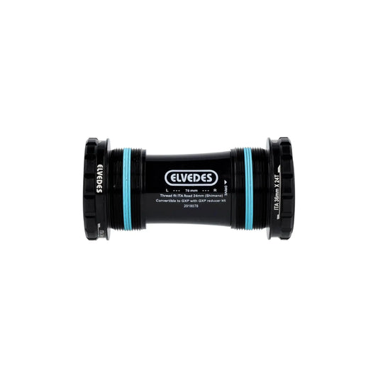 Elvedes Trapas Cupset Threadfit Shimano Italiaans Race - Zwart - Le Coq Wielerartikelen