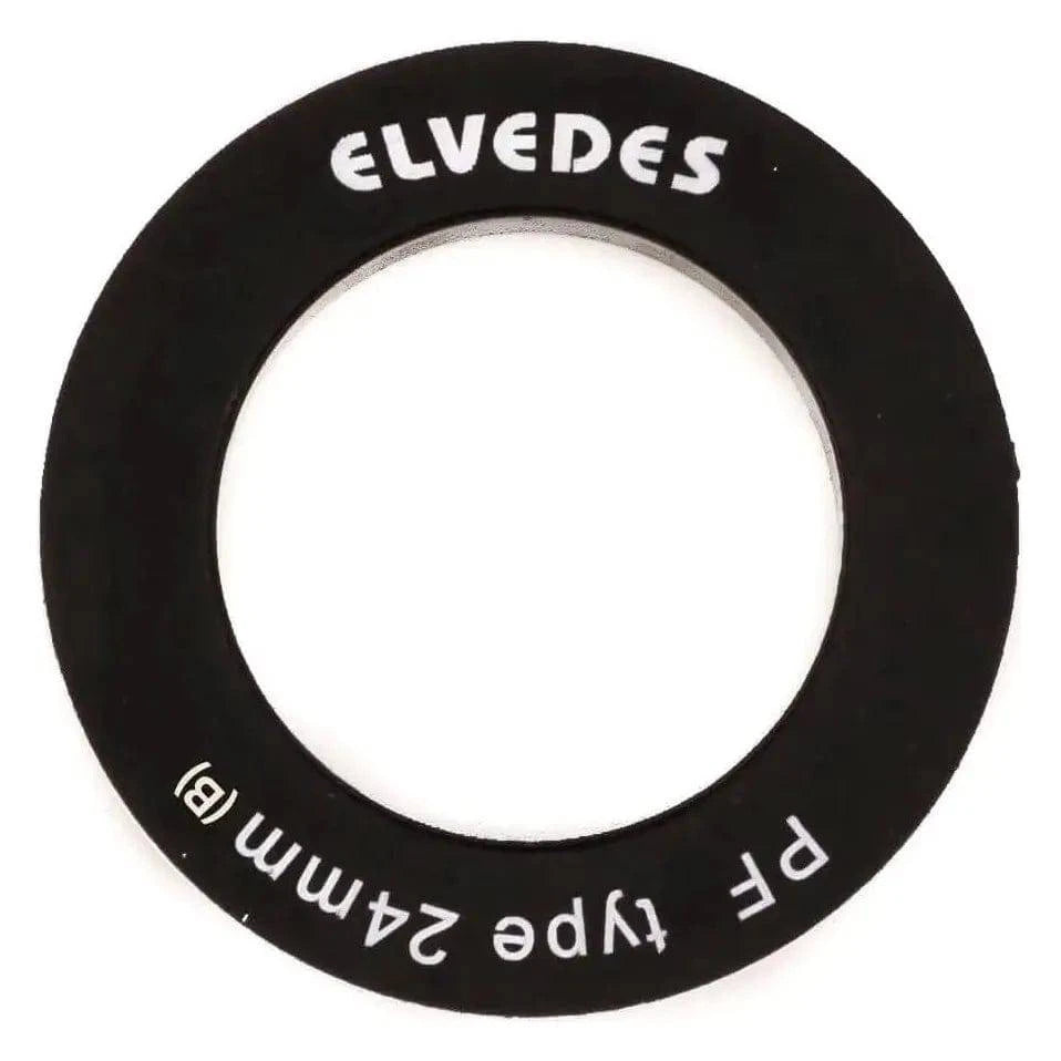 Trapas Lagerkapjes Elvedes Voor Shimano 24Mm Press-Fit (2 Stuks) - Le Coq Wielerartikelen