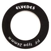 Elvedes Trapas lagerkapjes voor Shimano 24mm press-fit, set van 2, geschikt voor trapas onderdelen.