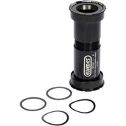 Elvedes Trapas Adapter Twistfit voor fatbike Shimano BB86/92, 24 mm, geschikt voor trapasinstallatie op mountainbikes.