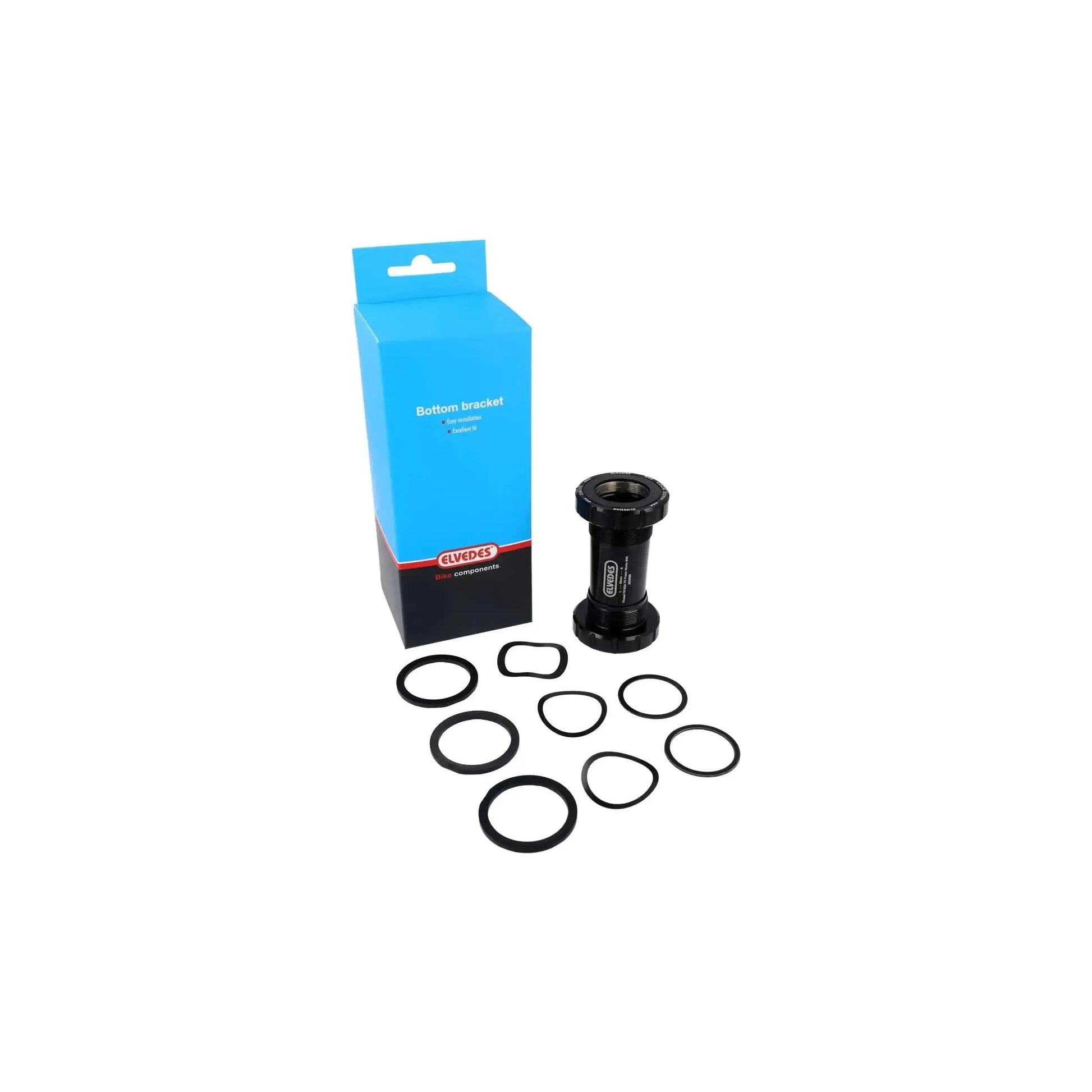 Elvedes Trapas Thread Fit Bsa Voor Praxis Road / Mtb 68-73 Mm - Le Coq Wielerartikelen