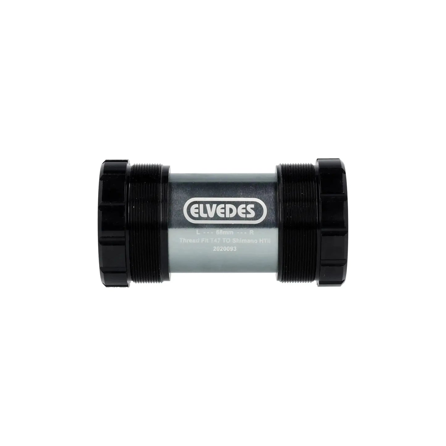 Elvedes Trapas Cupset Threatfit T47 Shimano 68mm - Zwart - Le Coq Wielerartikelen