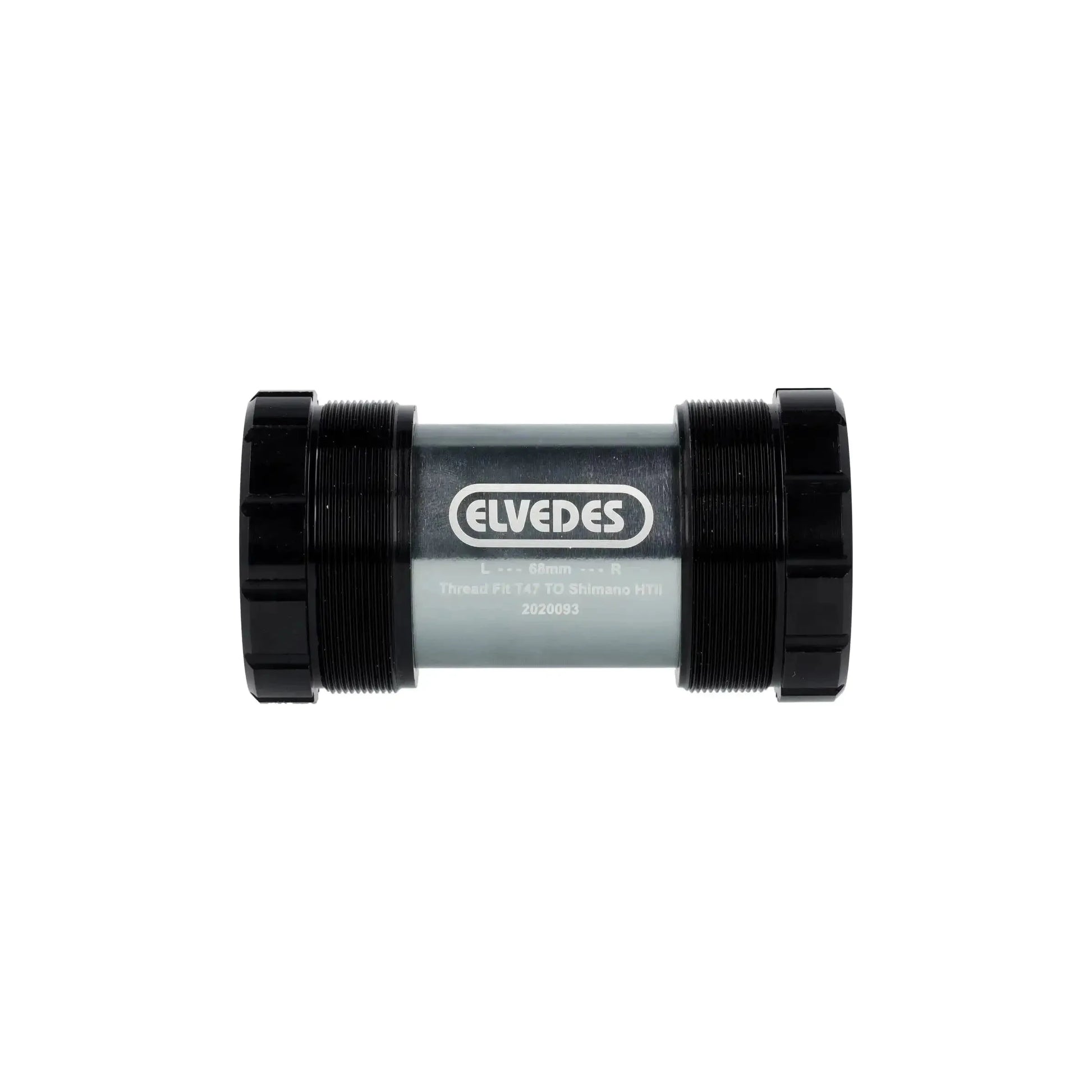Elvedes Trapas Cupset Threatfit T47 Shimano 68mm - Zwart - Le Coq Wielerartikelen