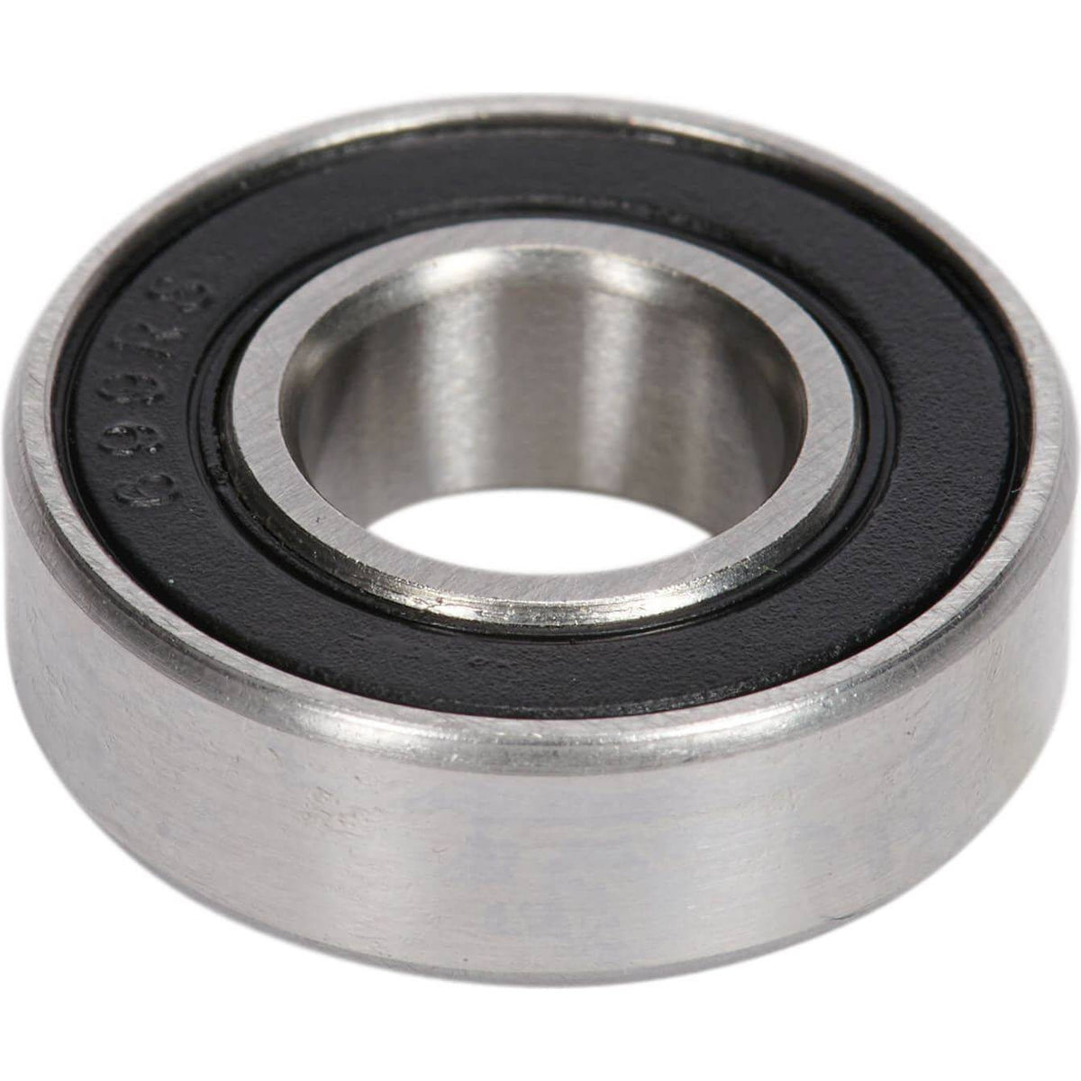Elvedes kogellager 699 2Rs, naafkogelringen en kogels, zichtbaar in het beeld, met afmetingen 20x9x6 mm